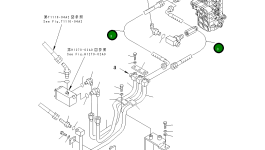 Шланг 20T-973-8140 Komatsu