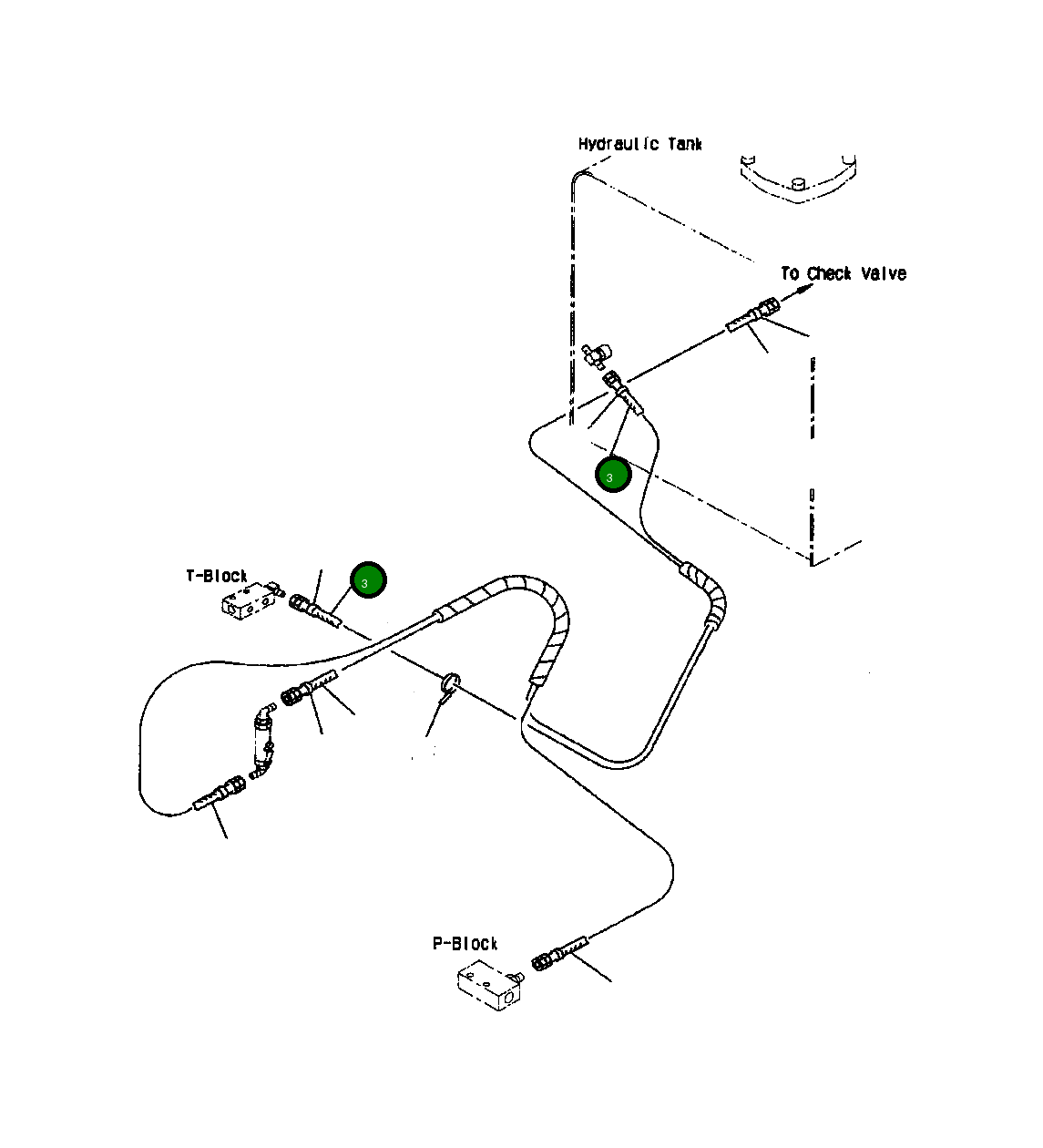 Шланг 207-62-A1560 Komatsu