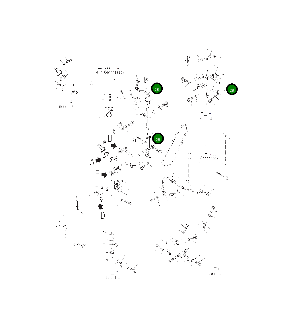 Шланг 205-979-3121 Komatsu