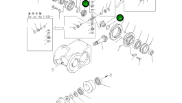 Шестерня 232-22-52480 Komatsu