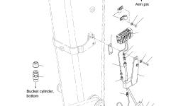 Шланг 20G-S95-H280 Komatsu