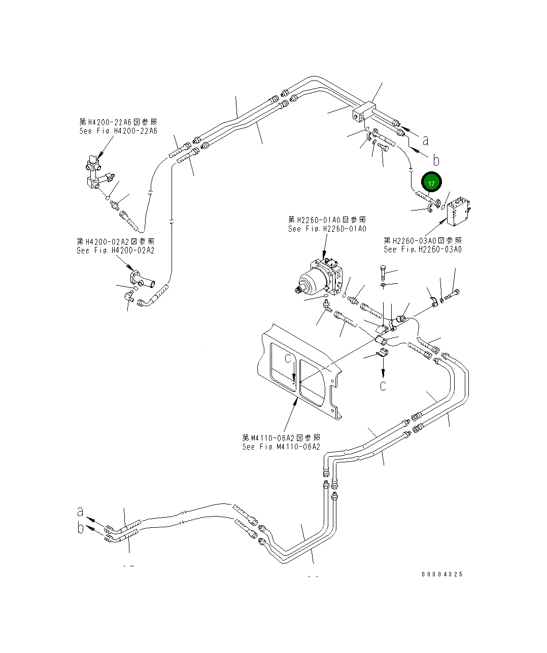Шланг 07298-010A6 Komatsu