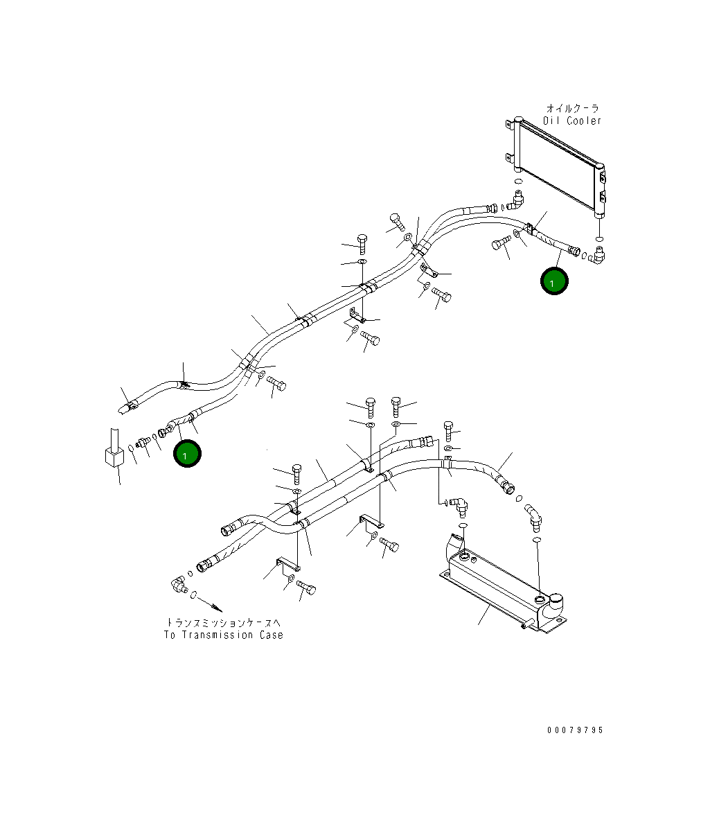 Шланг 02764-00628 Komatsu