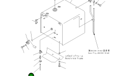 Шланг 07288-11001 Komatsu