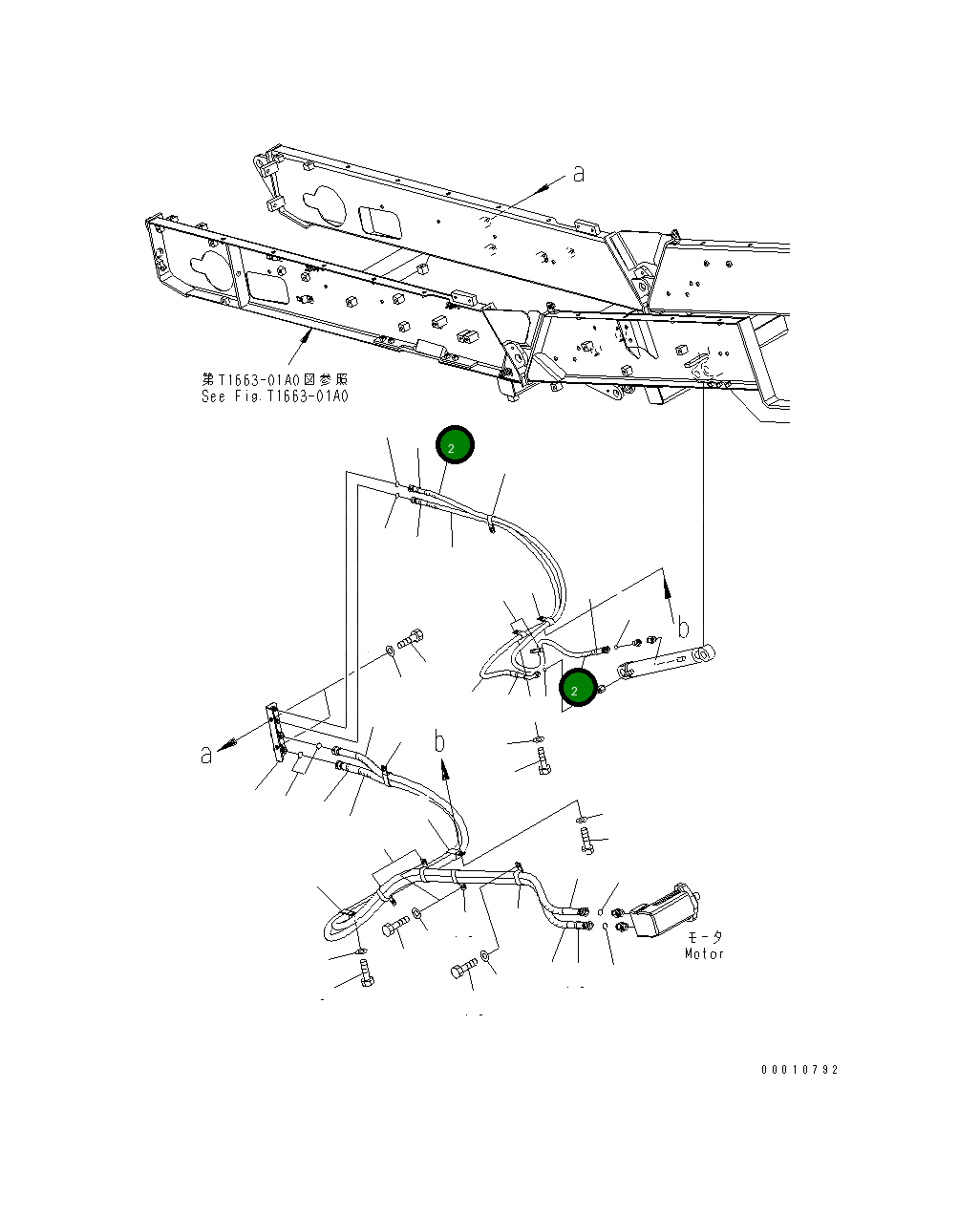 Шланг 02753-00219 Komatsu