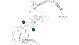 Шланг 07123-40433 Komatsu