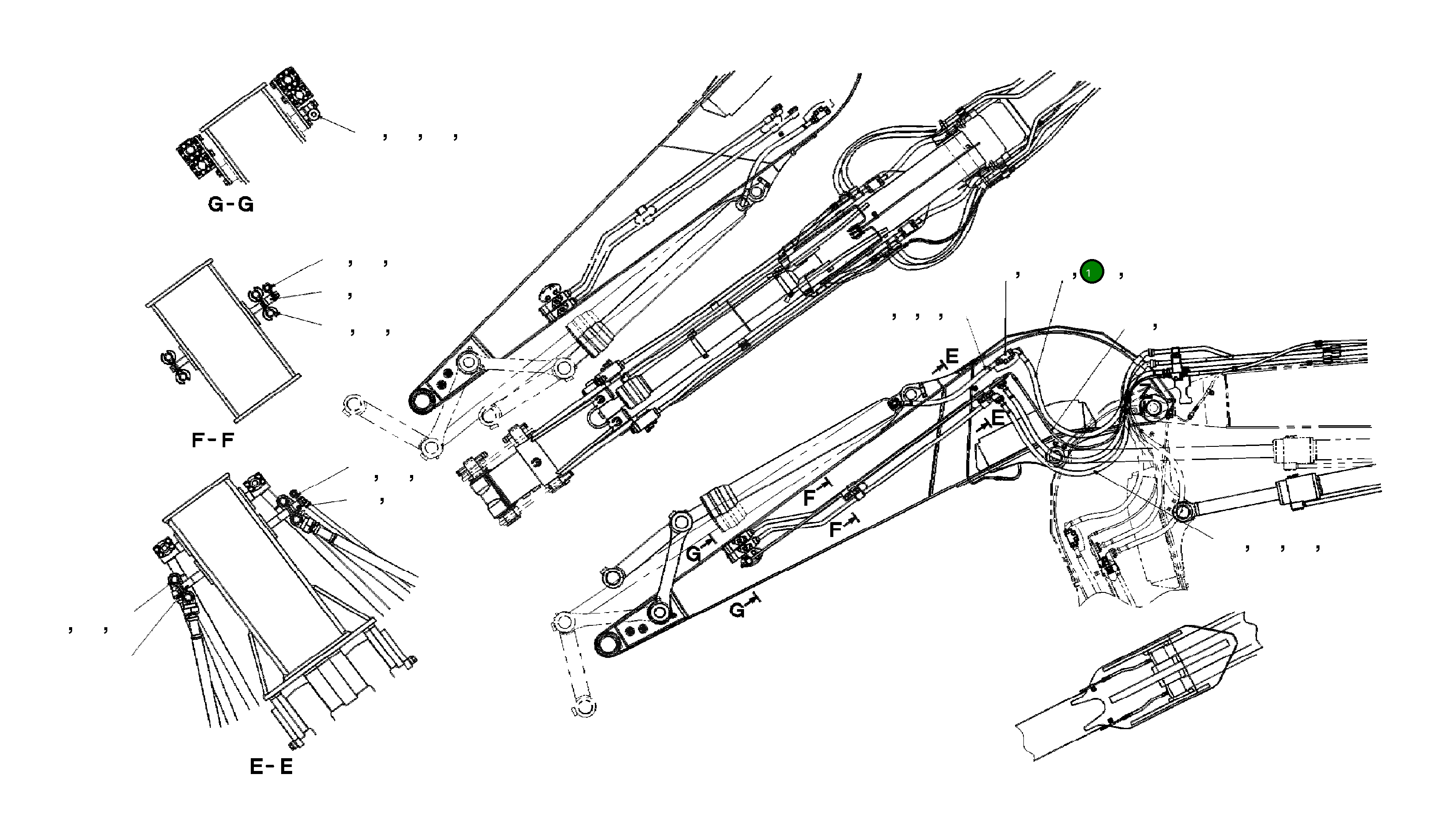 Шланг 07073-20616 Komatsu