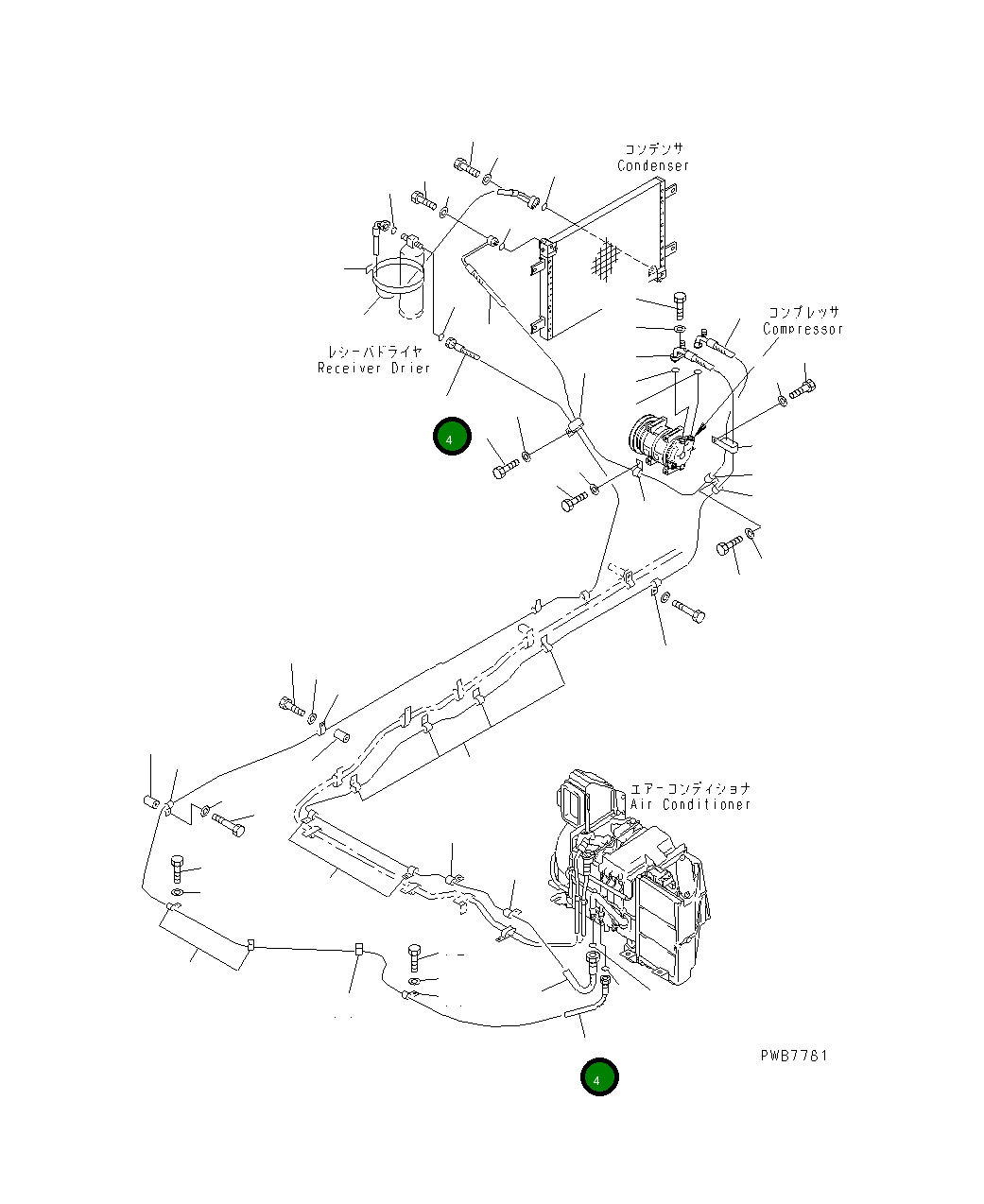 Шланг 208-979-6270 Komatsu