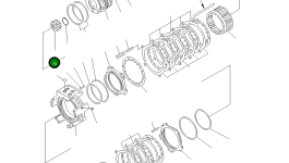 Шестерня 23B-15-12231 Komatsu