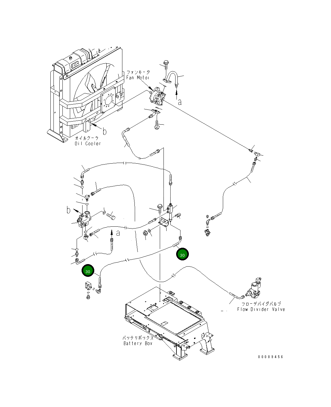 Шланг 07623-40431 Komatsu
