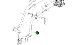 Шланг 20Y-62-58370 Komatsu