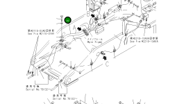 Шланг 02762-00437 Komatsu
