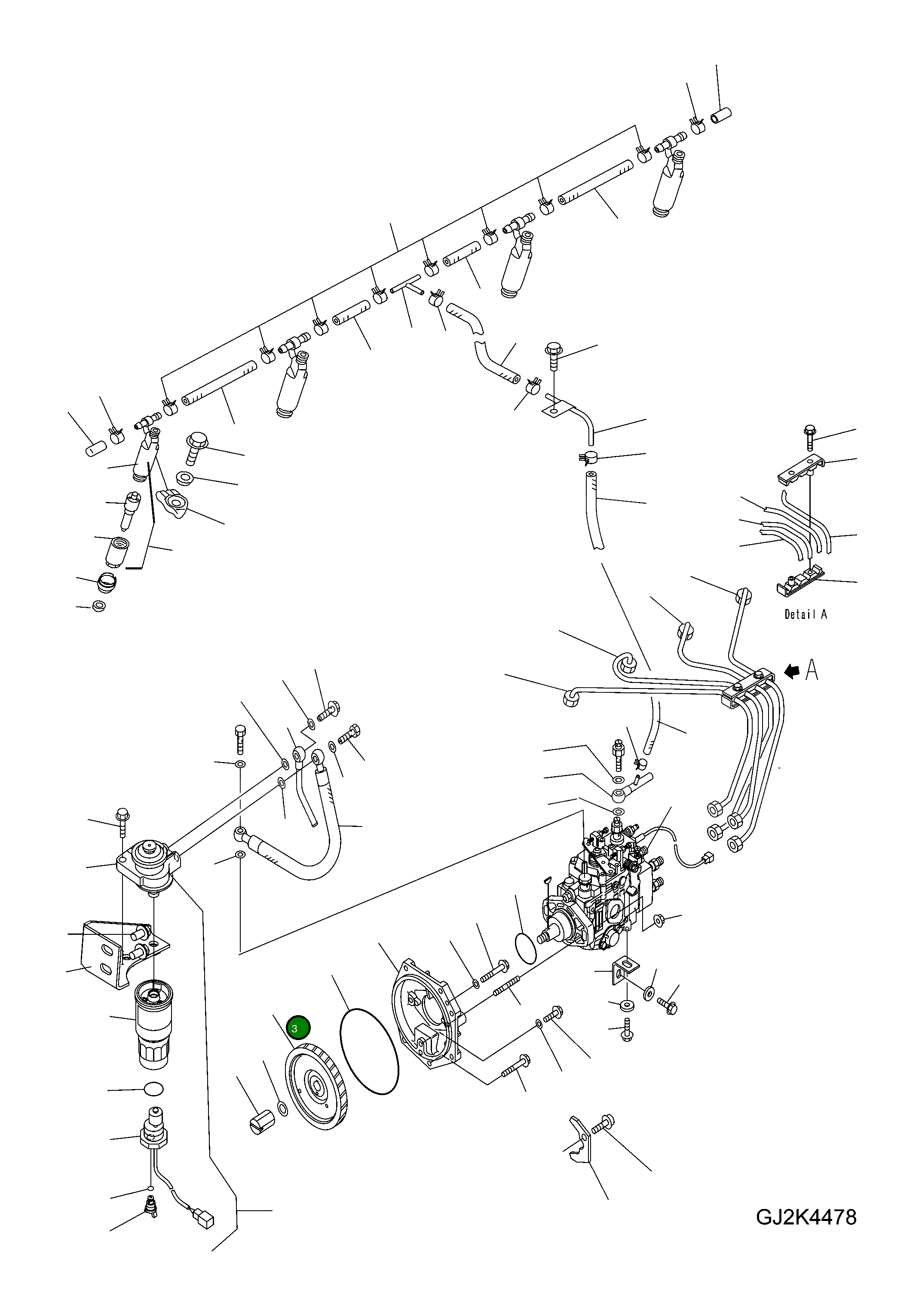 Шестерня 6204-71-3240 Komatsu