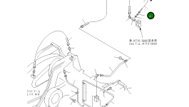 Шланг 07086-00206 Komatsu