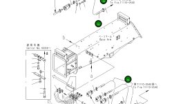 Шланг 07099-20516 Komatsu