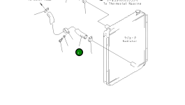 Шланг 20Y-03-21890 Komatsu