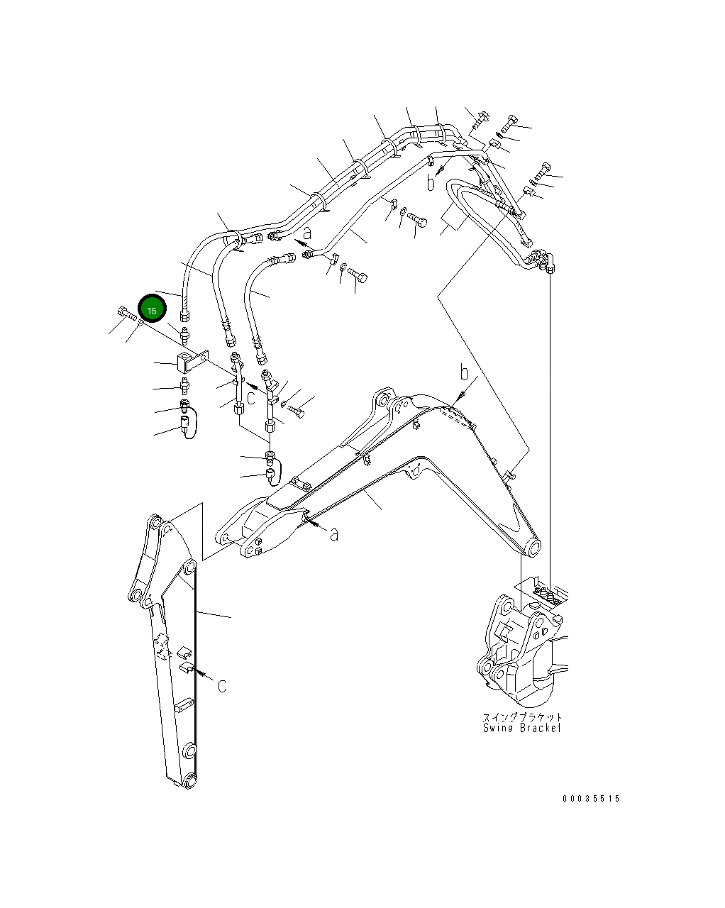 Шланг 20P-880-1670 Komatsu