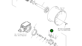 Шестерня 418-22-22532 Komatsu