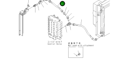 Шланг 20E-62-K2480 Komatsu