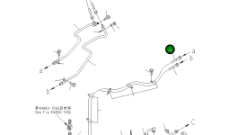 Шланг 07624-00627 Komatsu