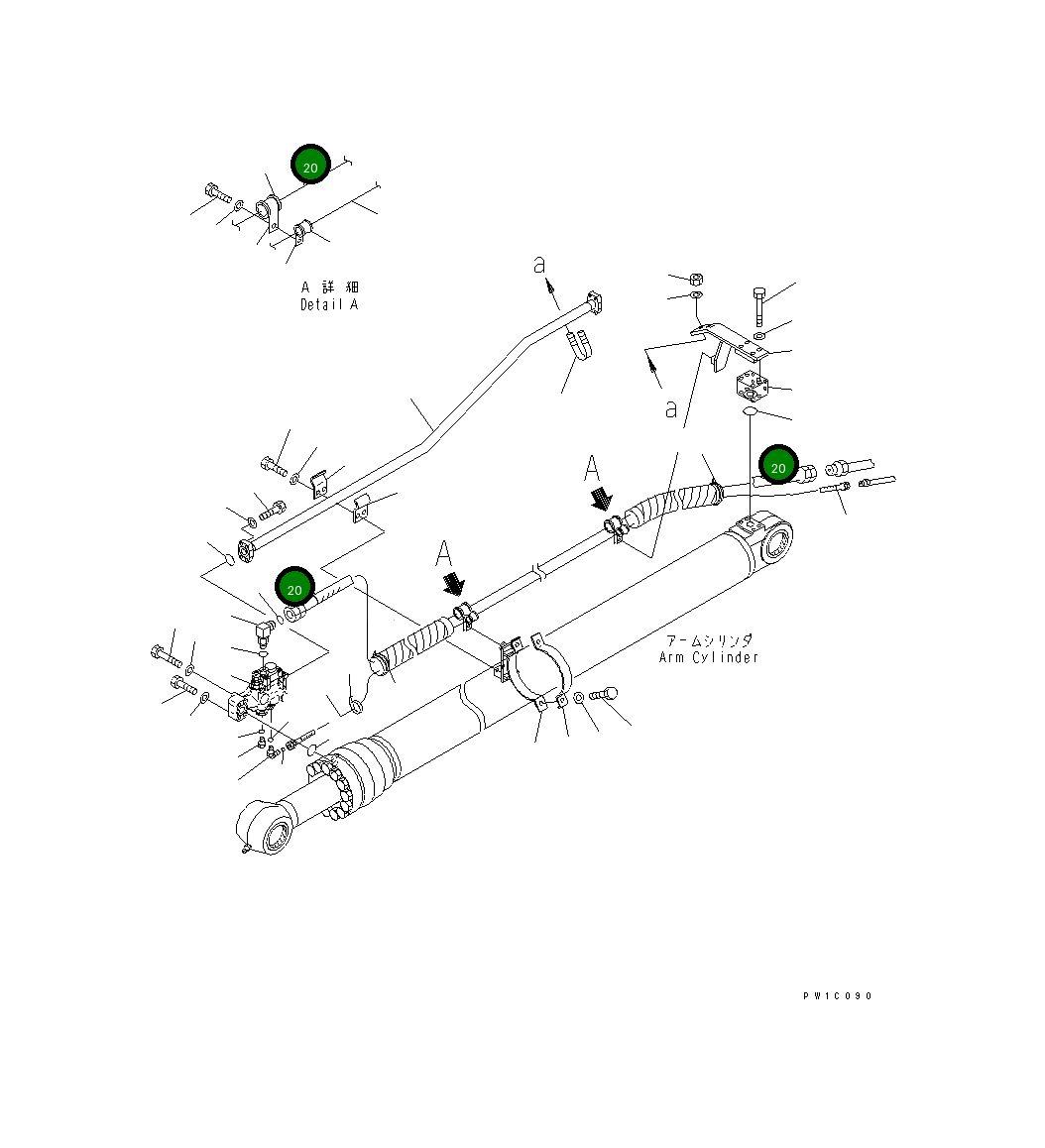 Шланг 02762-00622 Komatsu