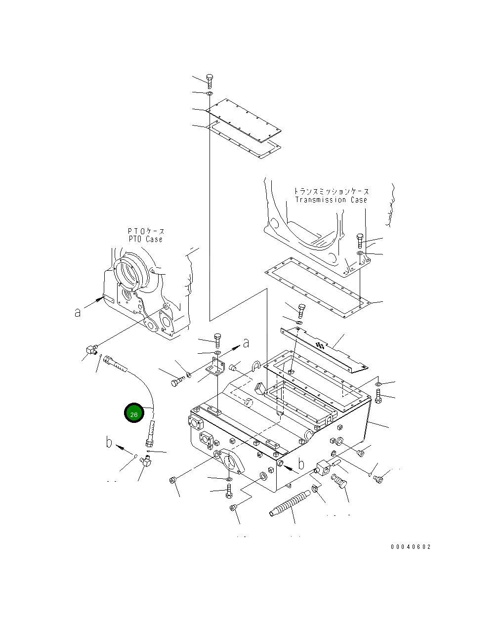 Шланг 02762-00604 Komatsu