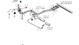 Шланг 20K-62-34950 Komatsu