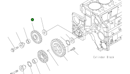 Шестерня 6212-31-6110 Komatsu
