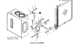 Шланг 20Y-62-44450 Komatsu