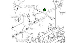 Шланг 07298-010A5 Komatsu