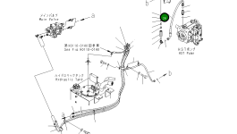 Шланг 02763-00408 Komatsu
