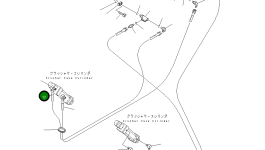 Шланг 07121-20340 Komatsu