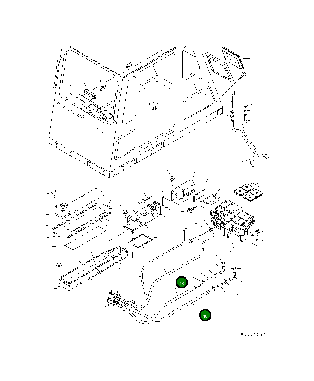 Шланг 09483-10417 Komatsu