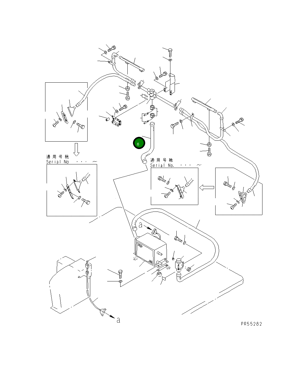 Шланг 09485-06509 Komatsu