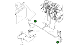 Шланг 02763-00516 Komatsu