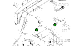 Шланг 02765-B0315 Komatsu