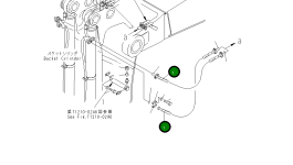 Шланг 07073-51425 Komatsu