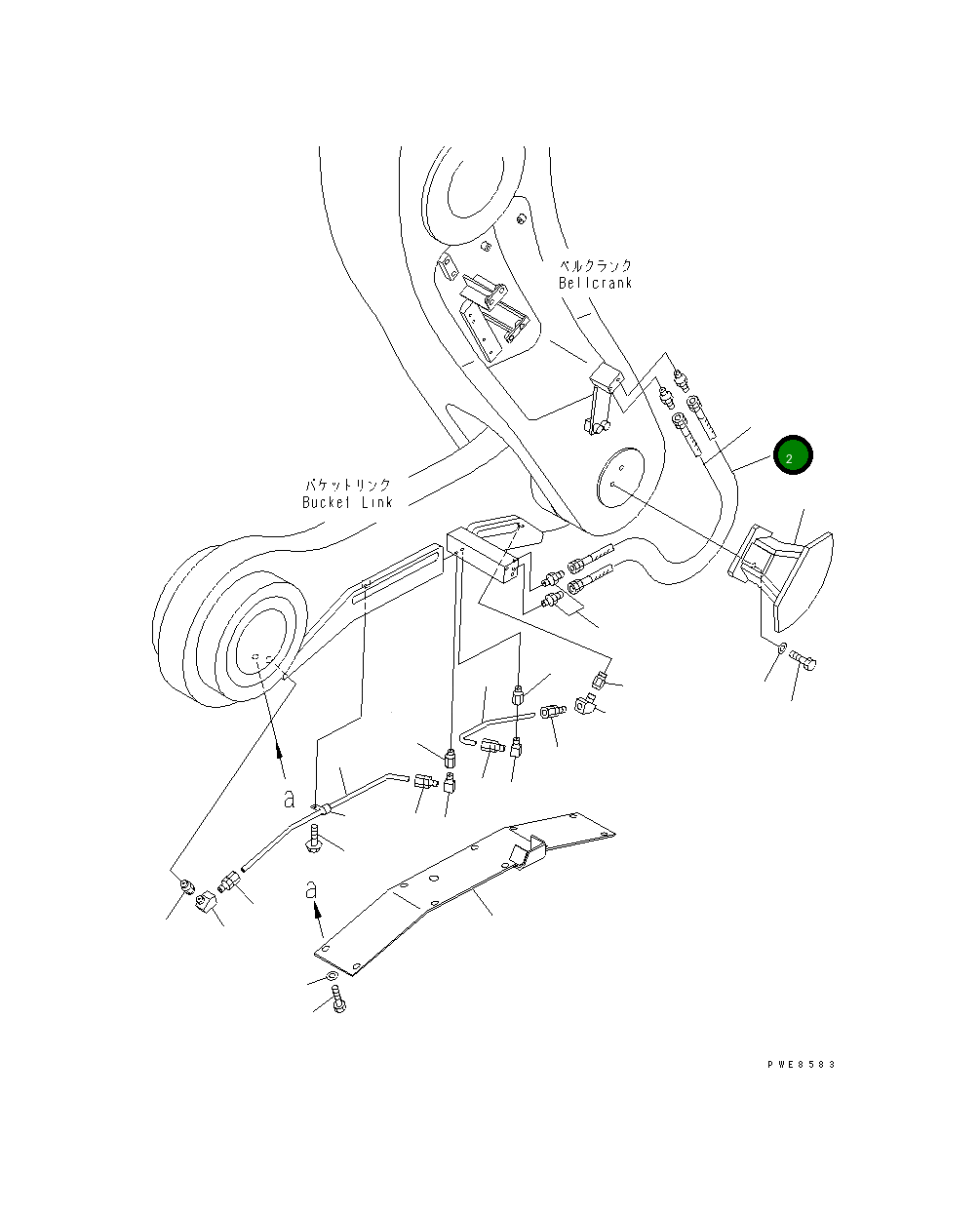 Шланг 07086-30210 Komatsu