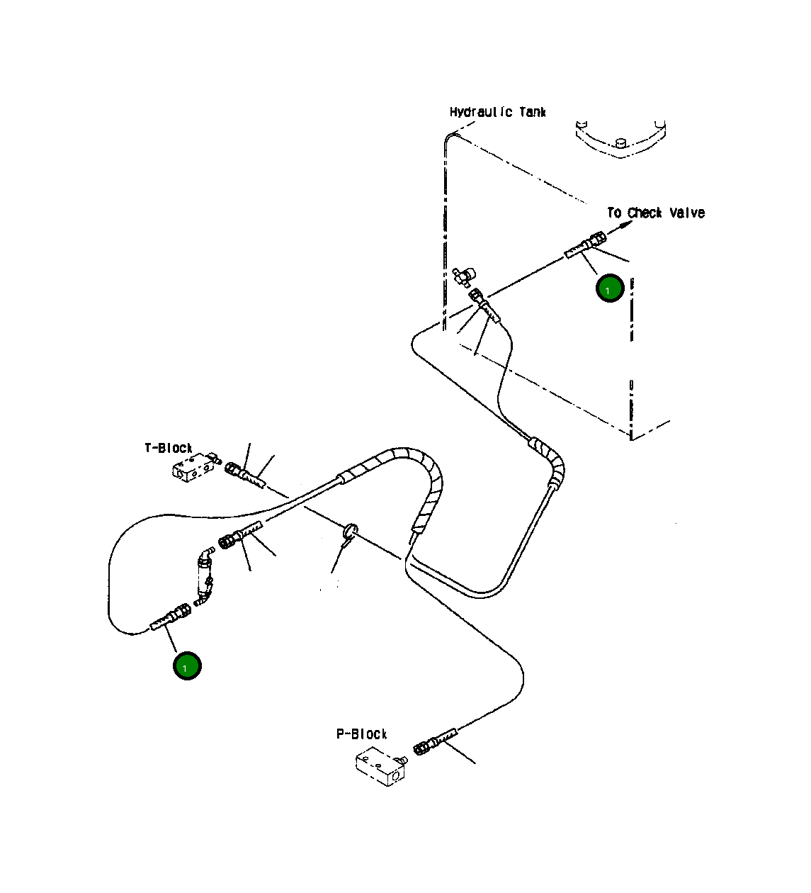 Шланг 207-62-A1710 Komatsu