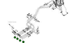 Шланг 206-62-KC460 Komatsu