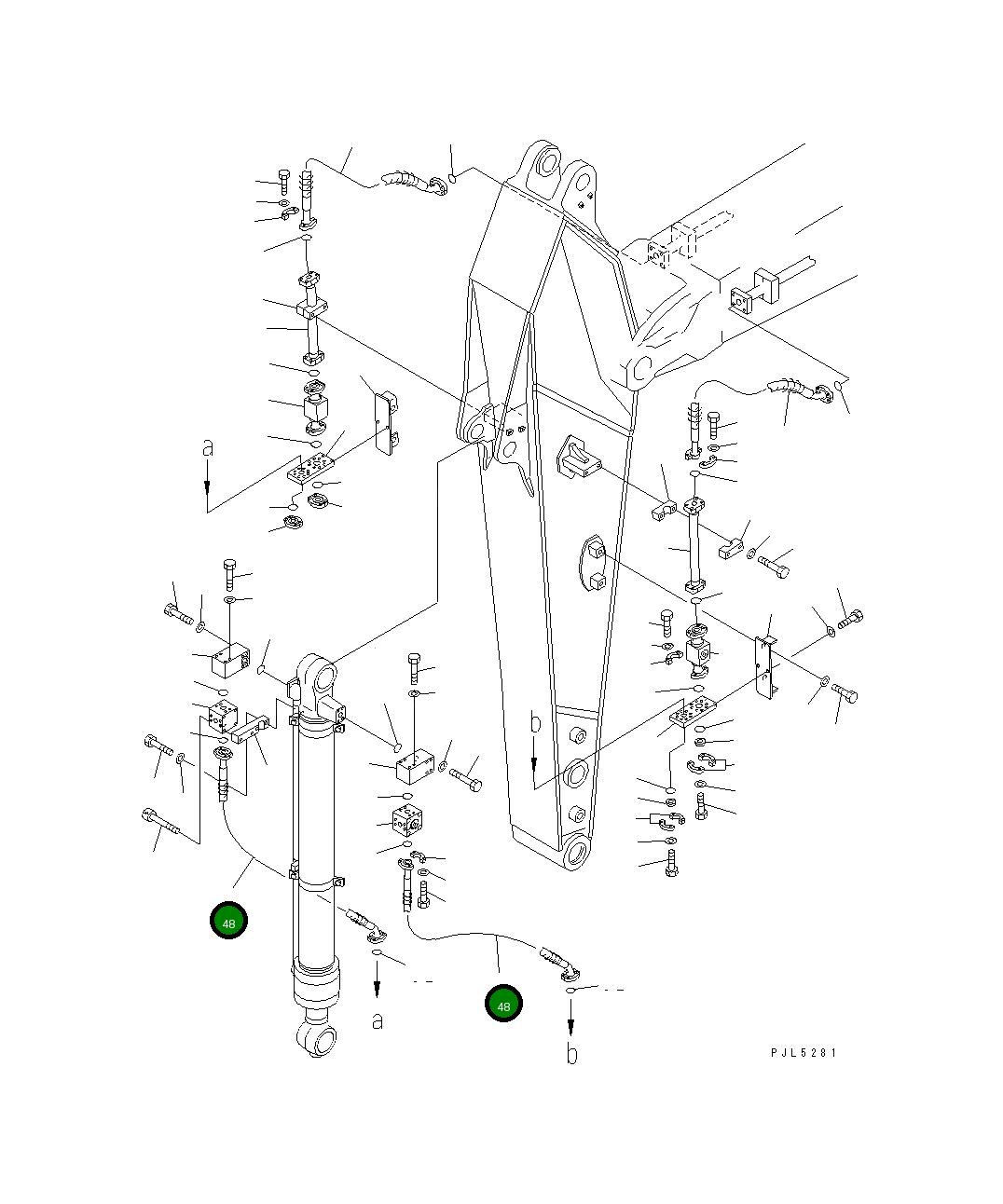 Шланг 07072-20610 Komatsu