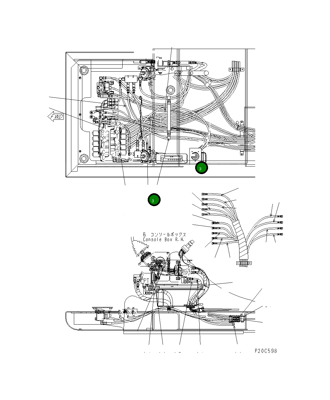 Шланг 07185-00209 Komatsu