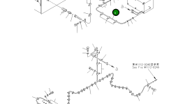 Шланг 209-01-77390 Komatsu