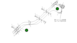 Шланг 07123-00432 Komatsu