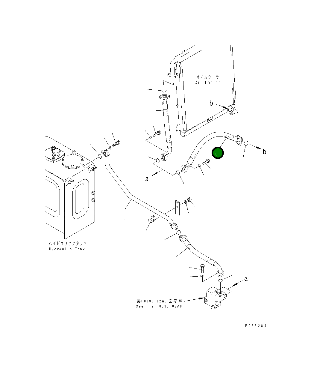 Шланг 20Y-62-34510 Komatsu