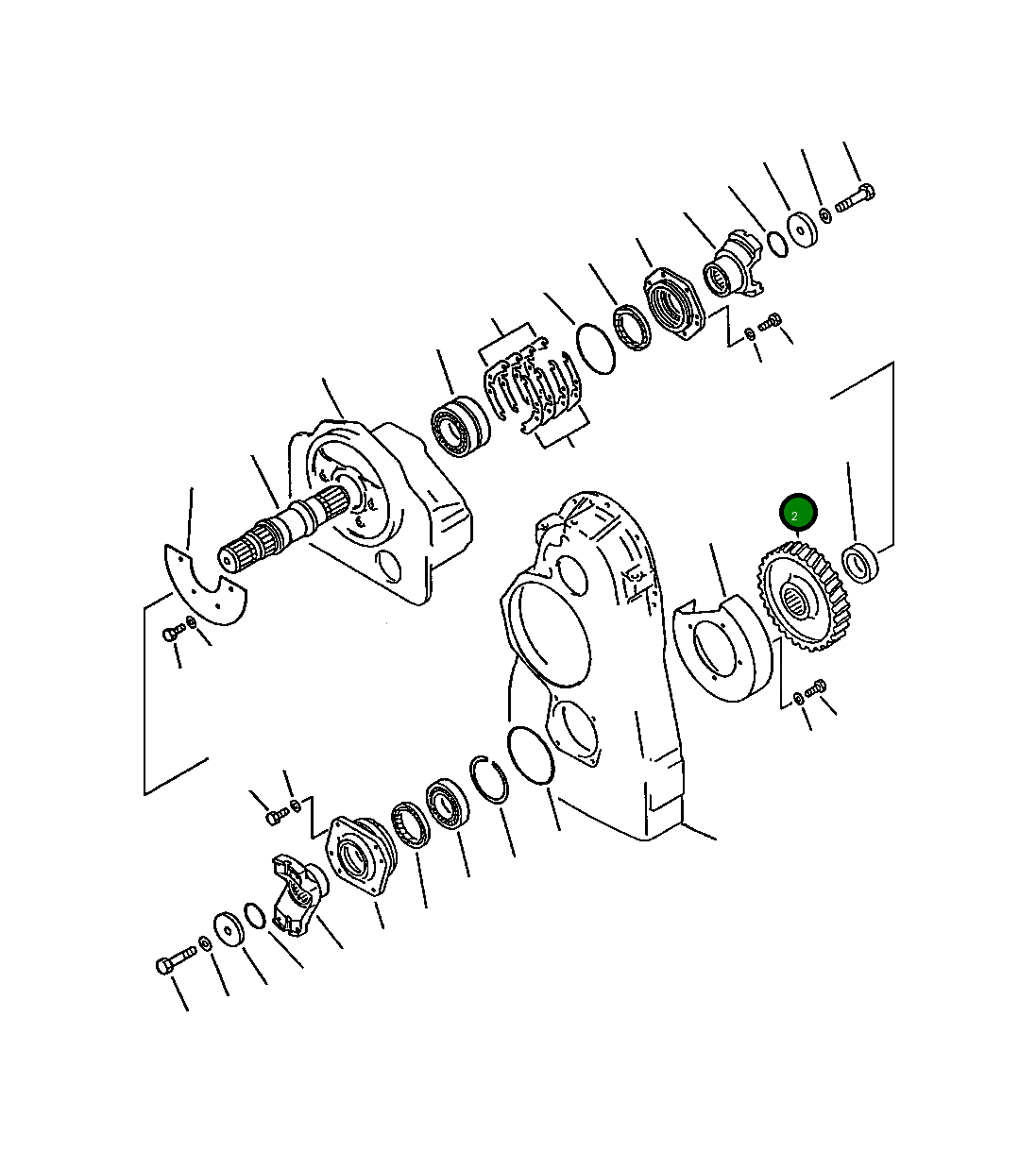 Шестерня 421-15-13234 Komatsu