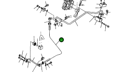 Шланг 07089-00612 Komatsu