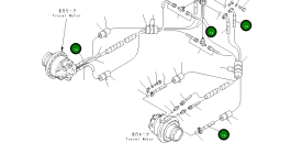 Шланг 07084-01023 Komatsu
