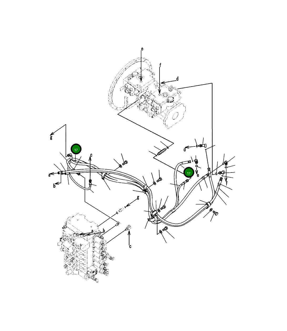 Шланг 207-62-74871 Komatsu