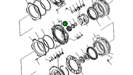 Шестерня 424-15-12231 Komatsu